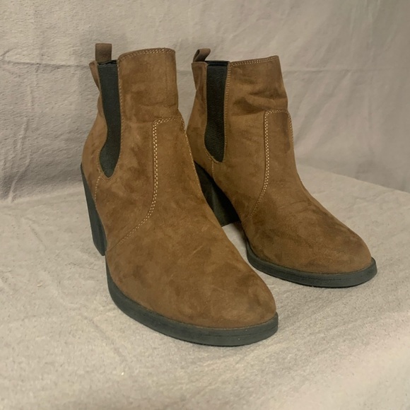H&M Brown Ankle Boots‎ size 41 (9.5 US) - Picture 3 of 7